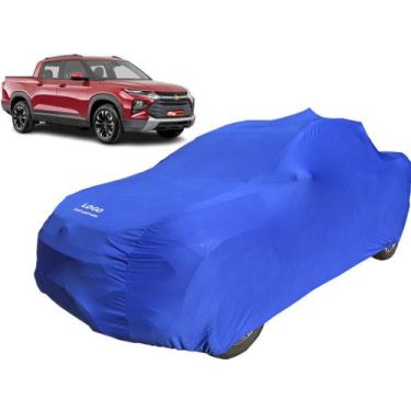 Imagem de Capa Proteger Carro Pick-up Chevrolet Montana Cabine Dupla - Mz, Azul