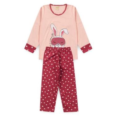 Imagem de Pijama Infantil Menina Longo Coelho - Molekada, 10