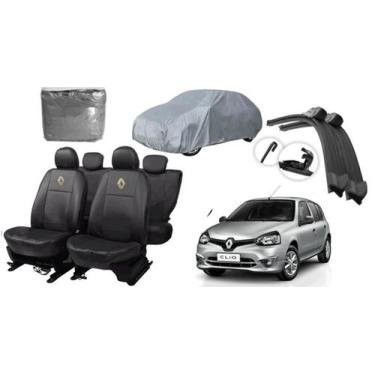 Imagem de Conjunto Completo Clio 12-18 com Capa de Couro, Capa de Cobrir e Limpa