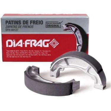 Imagem de Sapata de Freio Traseiro Sundown Web 100 2004 a 2010 - DIA-FRAG