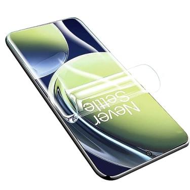 Imagem de Foebxxs [2 peças de protetor de tela de hidrogel para OnePlus Ace 5 / Ace 5 Pro, protetor de tela de TPU flexível HD atualizado [à prova de estilhaçamento] [sem bolhas] (não vidro temperado)