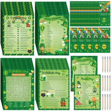 Imagem de Cartões de jogos do Dia de São Patrício Chinco 127 unidades para adult