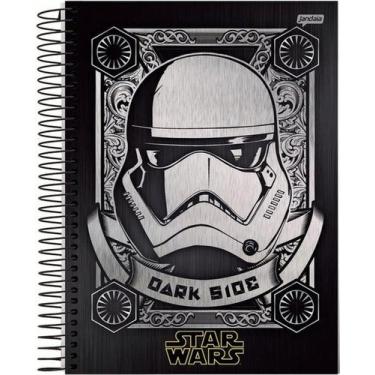 Imagem de Caderno Star Wars Espiral Ordem 96fls - Jandaia - Sortido, Branco