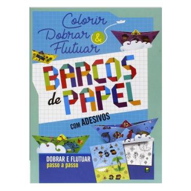 Imagem de Livro - Colorir e Dobrar: Barcos de Papel