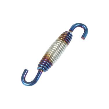 Imagem de REPAIROCK Motocicletas Universal Escapamento Mola de Tubo de Escape 60 mm 6.0 cm Aço Inoxidável Gancho Modificado Acessório Multicolorido Auto Peças de Reposição