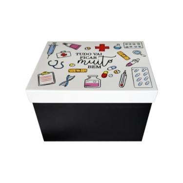 Imagem de Caixa Divertida para Organizar Remédios, Medicamentos, Muito Bem, Primeiros Socorros – GEGUTON