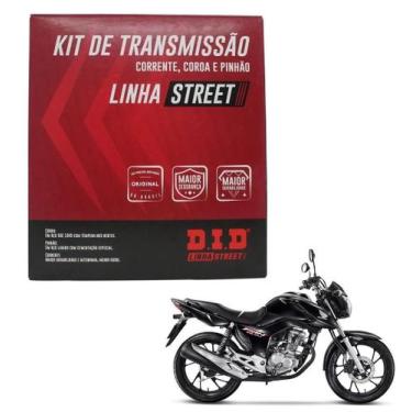 Imagem de Kit Relação Transmissão Did Cg Titan Fan Cargo Start 160