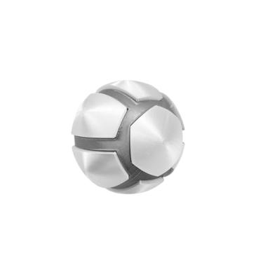 Imagem de MYAYD Acessório de fantasia de bola branca verde para cosplay de Caesar Zeppeli da JOJO STEEL Ball Run (branco)