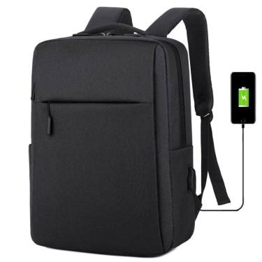 Imagem de Mochila Bolsa Slim Unissex para Notebook saída USB Escola Faculdade Passeio Viagem