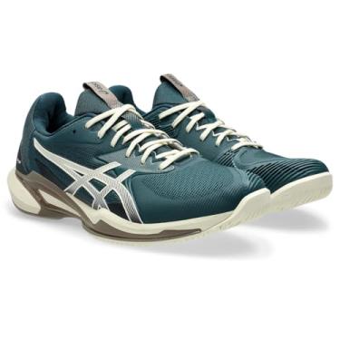 Imagem de ASICS Tênis masculino Solution Speed FlyteFoam 3 Clay, Bétula verde saxão, 38