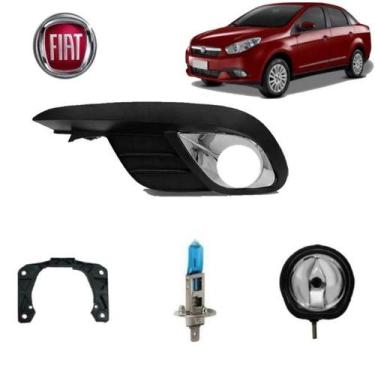 Imagem de Moldura+Farol Neblina Grand Siena 2014 H1 SB LE - BWR