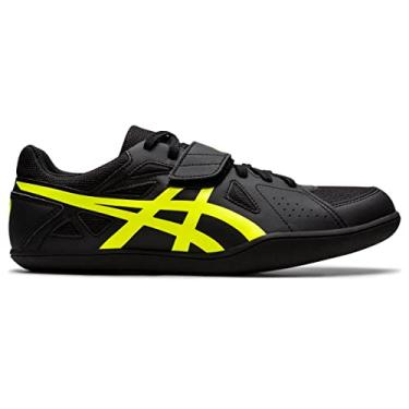 Imagem de ASICS Tênis masculino Hyper Throw 3 Track & Field, Preto/amarelo seguro, 40