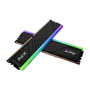 Imagem de XPG SPECTRIX D35G RGB DDR4 3200MHz CL16 32GB (2x16GB) PC4-25600 RAM 288 pinos UDIMM Kit de memória de desktop Preto Dissipador de calor (AX4U320016G16A-DTBKD35G)