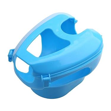 Imagem de BaoFufc Suporte de pombos multiuso para pomba, fixador especial de vacinação, prático e resistente, gaiola fixa para animais de estimação, suporte multiuso para pombos, azul