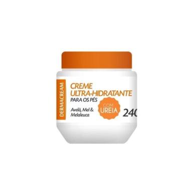 Imagem de Creme Ultra Hidratante para os Pés 240g Mel Avelã Dermacream