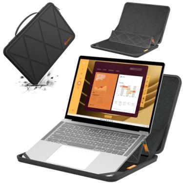 Imagem de Smatree Capa protetora rígida de EVA com suporte compatível com Dell Inspiron 15 3000/3520/3530/3535, Latitude 5550/5540/5530/5531, Precision 3591/3590/3581/3580, Vostro 3520/3530/3535 (MS82)