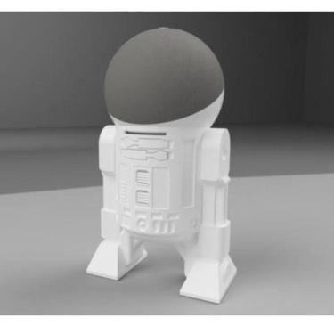 Imagem de Suporte Echo Dot 4 Alexa R2D2 Novidade