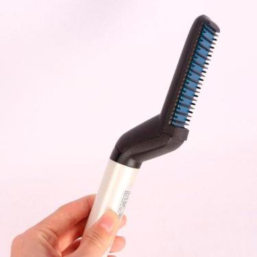 Imagem de Pente Eletrico Modelador Para Barba Cabelo Curto E Longo