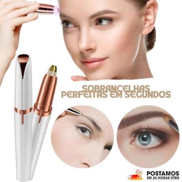Imagem de Removedor de Pelos de Sobrancelha Buço Depilador Feminino Caneta Depil