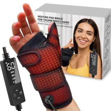 Imagem de Almofada de aquecimento elétrica de polegar e pulso ELEKHEAL para artr