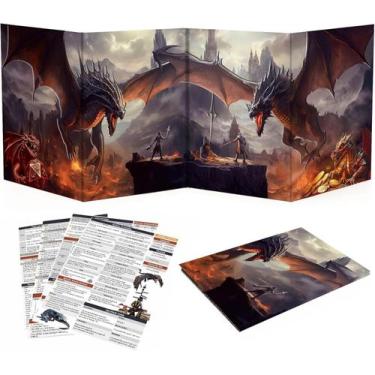 Imagem de Tela DM Haxtec DND Dungeons and Dragons Master com inserções