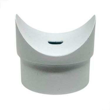 Imagem de Conexao Fixa Base FX02 Guarda Corpo 2 Polegadas Branco - Fast Vidros