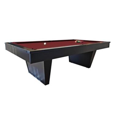 Imagem de Mesa de Sinuca/Bilhar - 2,53x1,40 - Nelson Bilhares, Vinho