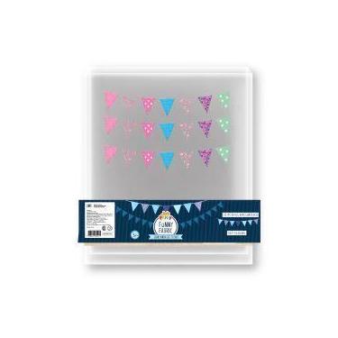 Imagem de Varal De Bandeira Decorativa de Tecida Com 3 Metros Rosa - Festas e Fa