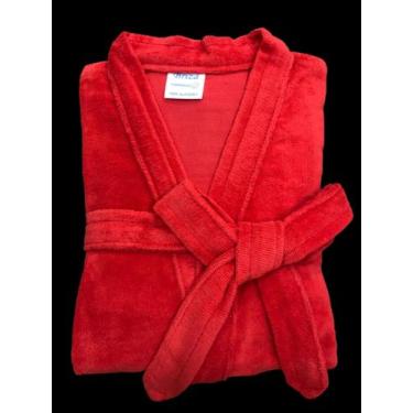 Imagem de Roupão de Banho Briza Veludo Infantil 100% Algodão Manga Curta (3013) 