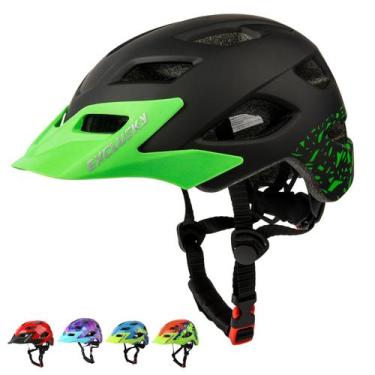 Imagem de Capacete de bicicleta EXCLUSKY Kids de segurança ajustável para crianç