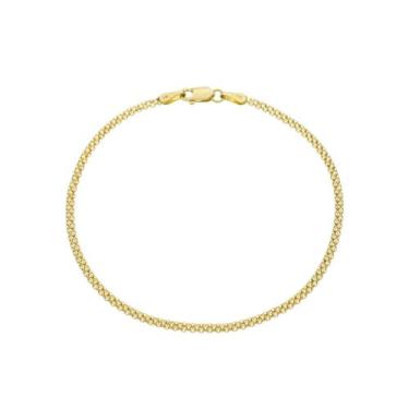 Imagem de Pulseira De Ouro 18k Feminina Bismark Maciça - DR Joias