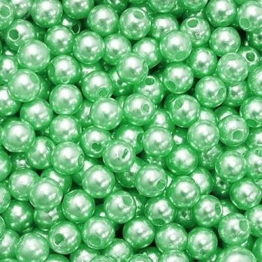 Imagem de PÉROLA DE ABS LISA Nº 06 20G PEROLA 6 MM - LADEIRA BIJUTERIAS, VERDE M