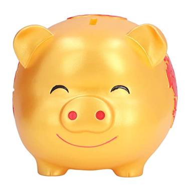 Imagem de Zhjvihx Telêmetro de Mapa de Escalada Ao Ar Livre, Telêmetro de Mapa Portátil Resistente à Chuva para Caminhadas para Caça para Ciclismo (L Golden Lucky Pig (desejável))