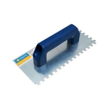 Imagem de Desempenadeira aço dentada 26x12cm dente 8x8mm - Dimaestro