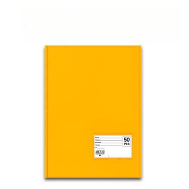 Imagem de Pasta Catálogo Organizadora A4 Com Visor 50 Envelopes Color Documentos Colorida Rosa Bege Pastel(Amarelo)