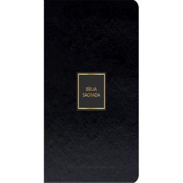 Imagem de Biblia Sagrada Nvt - Luxo - Preta E Dourado