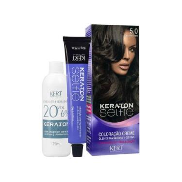 Imagem de Tintura Keraton Selfie 5.0 Castanho Claro