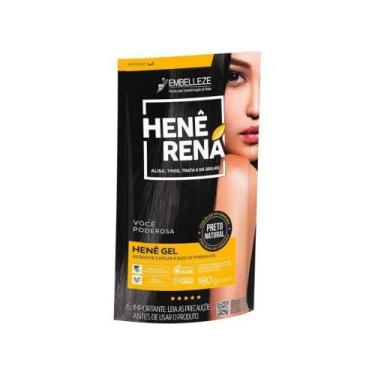 Imagem de Alisante Hene Rena Jaborandi Gel Pouch 180G - Embelleze