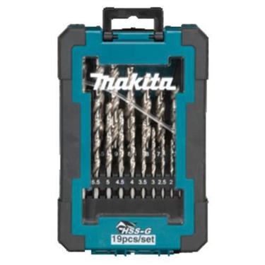 Imagem de Kit Brocas Para Metal Hss-G 19 Pecas D-67549 Makita
