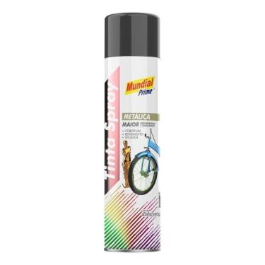 Imagem de Tinta Spray Mundial Prime Metálica Grafite 400ml