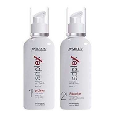Imagem de Kit Adplex Tratamento e Terapia Capilar Repositor E Reconstrutor Fios 240 Ml