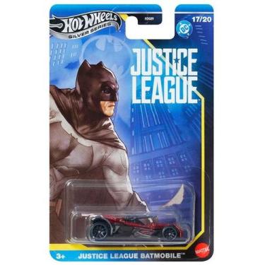 Imagem de Carro HOT Wheels Silver Series DC Justice League Batmobile 17/20 Matte