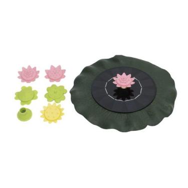Imagem de Fontes solares de imitação da flor de Sun para a lagoa da piscina do j