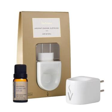 Imagem de Difusor Elétrico Porcelana Via Aroma e Óleo Essencial - Escolha seu Ól