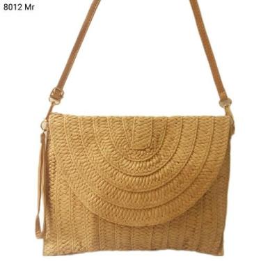 Imagem de Bolsa Carteira Clutch Transversal de Palha / Ráfia 8012 - H2 Bolsas, M