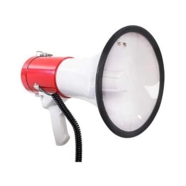 Imagem de Alto-falante portátil Megaphone 50W recarregável com bateria - Lightbe