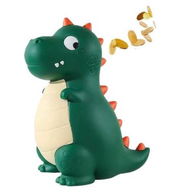 Imagem de Plástico inquebrável Piggy Bank Pakproly Dinosaur para crianças