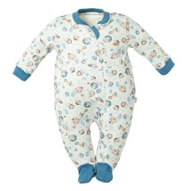 Imagem de Macacão Longo Bebê com Zíper Menino Estampado Espacial - Hug