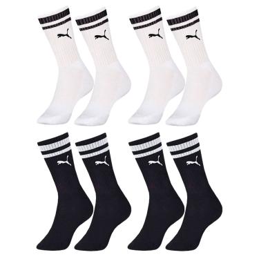 Imagem de Kit 4 Pares de Meia Algodão Cano Longo Puma