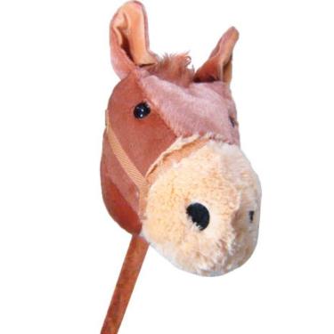 Imagem de Cavalo de Pelúcia com Som e Rodas - Lovely Toys
